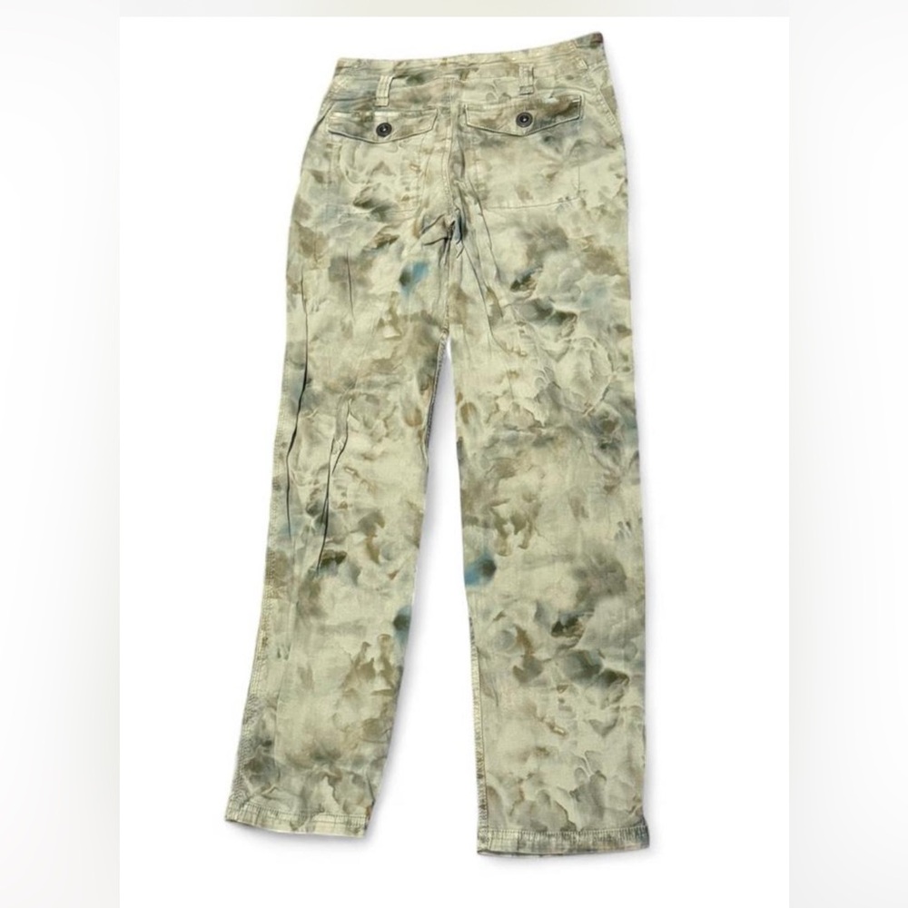 Anthropologie Green Tie-Dye Pants size 29 P - Picture 9 of 13